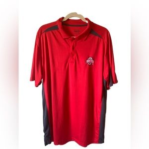 Ohio State Varsity Locker Room Dri-Fit Polo Size XL